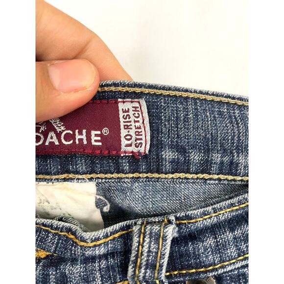 VTG Jordache Denim Blue Jeans Bootcut Women's 26" Low Rise Stretch Y2K 2000's - Picture 3 of 12